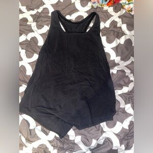 Black Lululemon racer back tank size medium!